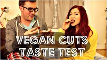VIDEO: VEGAN TASTE TEST: VEGAN CUTS SNACK BOX | Cheap Lazy Vegan