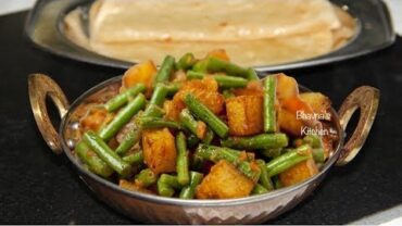 VIDEO: Quick Pressure Cooked Aloo Fansi Sabji Video Recipe | Potato Green Beans | Bhavna’s Kitchen