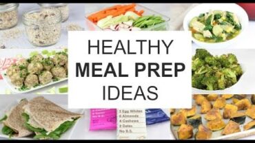 VIDEO: Healthy Holiday Meal Prep Ideas | A Weeks Worth of Clean Eats