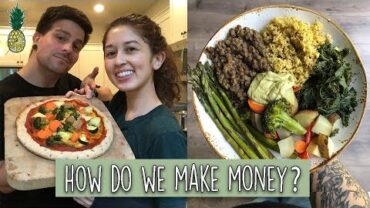 VIDEO: How We Make Money Online + What We Ate Today (Vegan)