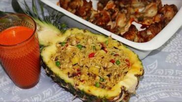 VIDEO: Pineapple Fried Rice | Flo Chinyere