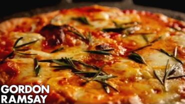 VIDEO: How to Make Margherita Pizza at Home | Gordon Ramsay