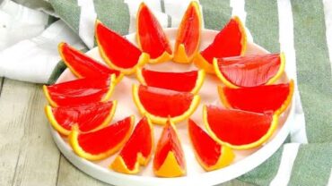 VIDEO: Orange jellies: original and fun to prepare!