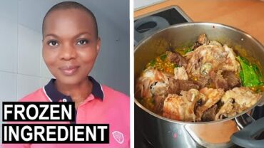 VIDEO: Frozen Ingredient Series: Frozen Okra Soup Recipe | Flo Chinyere