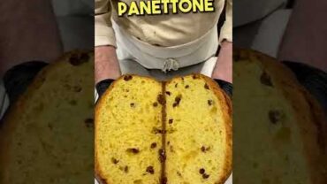 VIDEO: How to make the REAL Italian Panettone 🎄 #shorts