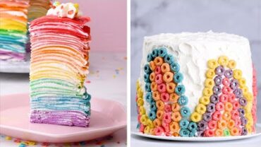 VIDEO: No spoon or bowl required for these cereal-iously stunning desserts! 🥣🌈
