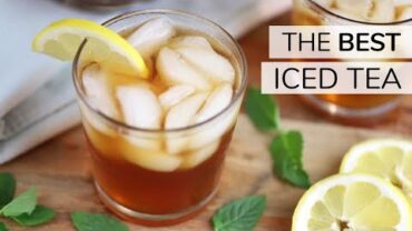 VIDEO: THE BEST ICED TEA | how to make cold brew iced tea