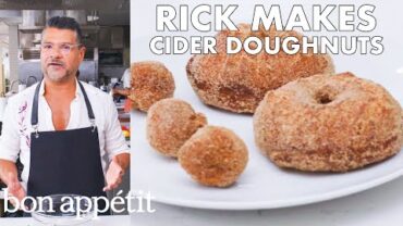 VIDEO: Rick Makes Apple Cider Doughnuts | From the Test Kitchen | Bon Appétit