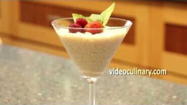 VIDEO: Easy Dessert – Quick Rice Pudding Recipe