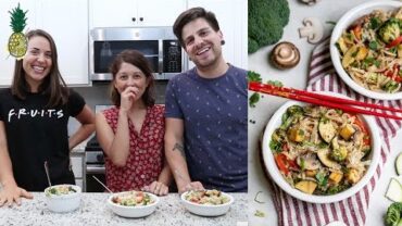 VIDEO: Creamy Tofu & Veggie Stir Fry | Vegan Chopped Challenge Episode 4