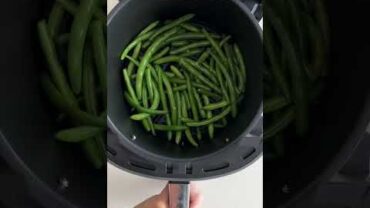 VIDEO: Easy air fryer greens | Downshiftology