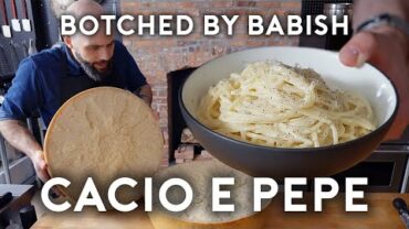 VIDEO: Cacio e Pepe | Botched by Babish (ft. Italia Squisita)