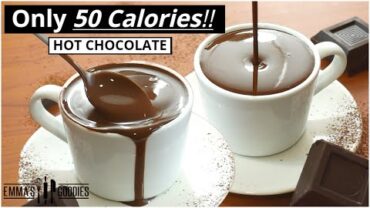 VIDEO: ONLY 50 Calories HOT CHOCOLATE ! Creamy / Rich / AMAZING!