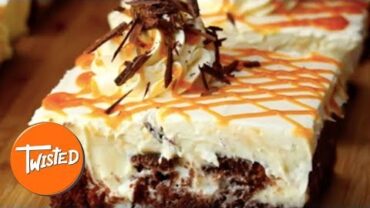 VIDEO: Ice Cream Poke Cake Recipe | Twisted