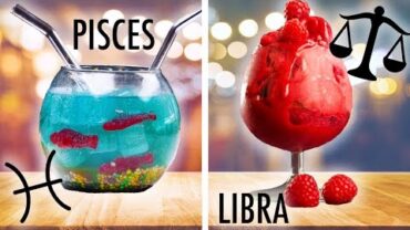 VIDEO: 12 Astrology Cocktails Based on the 12 Zodiac Signs | Creative DIYs and Hacks by So Yummy
