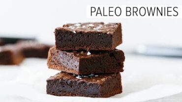 VIDEO: PALEO BROWNIES | fudgy dairy-free & gluten-free brownies