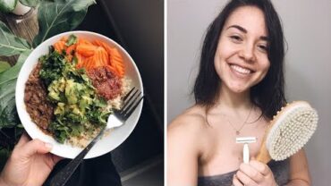 VIDEO: What I Ate (Vegan) + My Shower Routine