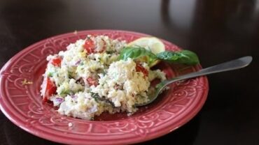 VIDEO: Tuna and Couscous Salad
