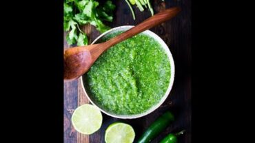 VIDEO: Summer Salsa Verde Green Salsa No Cook Zesty Flavorful Video Recipe | Bhavna’s Kitchen