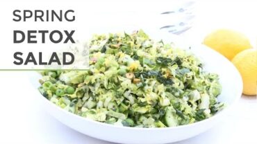 VIDEO: Easy Chopped Detox Salad Recipe | Spring