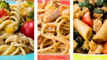VIDEO: 3 Healthy Pasta Recipes For Weight Loss | Easy Pasta Recipes