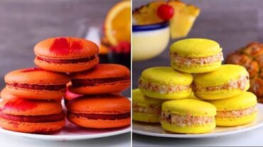 VIDEO: 6 Way Yummy Macarons Recipe Easy | Learn How to Bake Delicious French Macarons | DIY Dessert Ideas