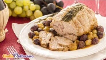 VIDEO: Veal roast with grapes – Italian recipe