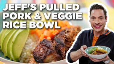 VIDEO: Jeff Mauro’s Pulled Pork and Veggie Rice Bowl | The Kitchen | Food Network