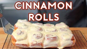 VIDEO: Binging with Babish: Cinnamon Rolls from Jim Gaffigan’s Stand Up (sort of)