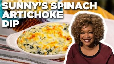 VIDEO: Sunny Anderson’s Spicy 5-Ingredient Spinach Artichoke Dip | Food Network