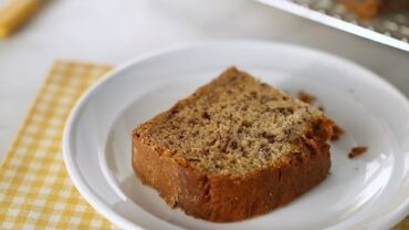 VIDEO: Simple and Delicious Vegan Banana Bread- Everyday Food with Sarah Carey