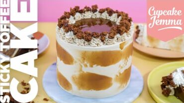 VIDEO: The Ultimate Sticky Toffee Cake from the BRAND NEW Crumbs & Doilies recipe book! | Cupcake Jemma