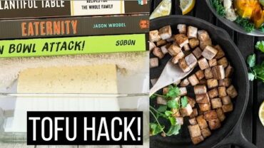 VIDEO: How To Press Tofu Without a Tofu Press | LIFE HACK