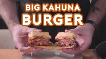 VIDEO: Binging with Babish: Big Kahuna Burger from Pulp Fiction