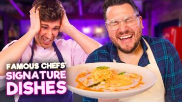 VIDEO: Recreating Famous Chefs’ Signature Dish | Wylie Dufresne’s Shrimp Noodles!!