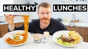 VIDEO: I make these High Protein Lunches when I have no time.