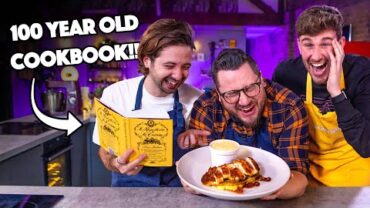 VIDEO: Cooking from a 100+ YEAR OLD COOKBOOK | Ep2. Sorted Food