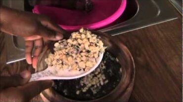 VIDEO: How to Peel Beans | Flo Chinyere