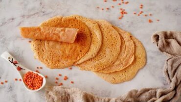 VIDEO: 2-Ingredient Lentil Wraps (Tortillas) | similar to Indian Dosa