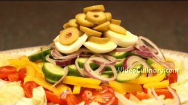 VIDEO: Vegetable Salad With Thousand Island Dressing Recipe – Video Culinary