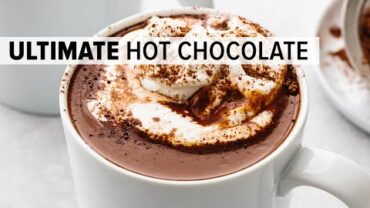 VIDEO: BEST HOT CHOCOLATE | the ONLY recipe you need