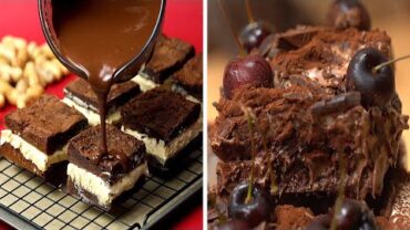 VIDEO: 10 Chocolate Brownies, Cakes & Dessert Recipes