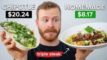 VIDEO: Can I make Chipotle’s Burrito Bowl cheaper, healthier, and better tasting?