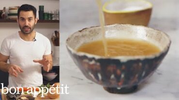 VIDEO: Andy Makes the Most Flavorful Vegan Broth Ever | Bon Appétit
