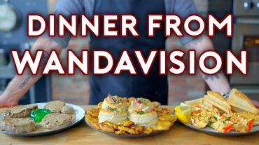VIDEO: Binging with Babish: Dinner from WandaVision