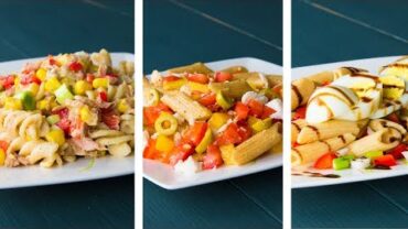 VIDEO: 3 Healthy Pasta Salad Recipes For Weight Loss