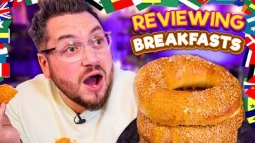 VIDEO: Taste Testing BREAKFASTS from Around the World (GAME)