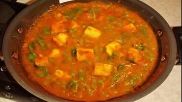 VIDEO: Mutter Paneer or Matar Paneer Recipe Video by Bhavna(peas and cottage cheese curry)