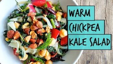 VIDEO: Warm Chickpea Kale Salad | East Meets Kitchen