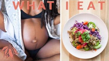 VIDEO: What I Eat in a Day | Vegan, Super Pregnant & Hungry